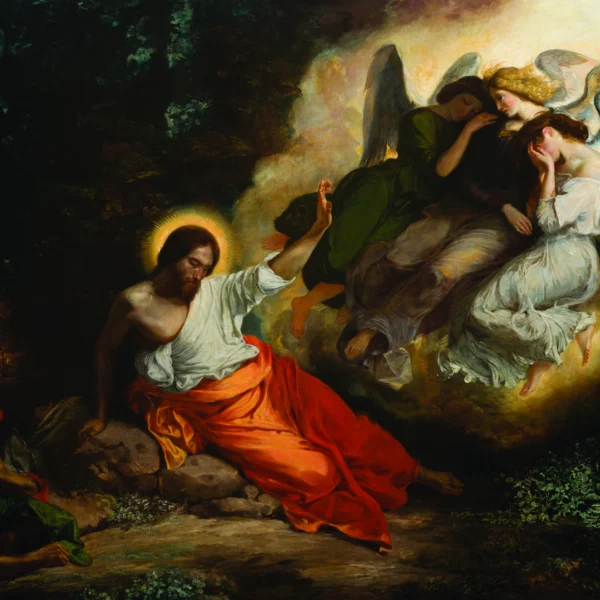 Delacroix, Le Christ au jardin des Oliviers