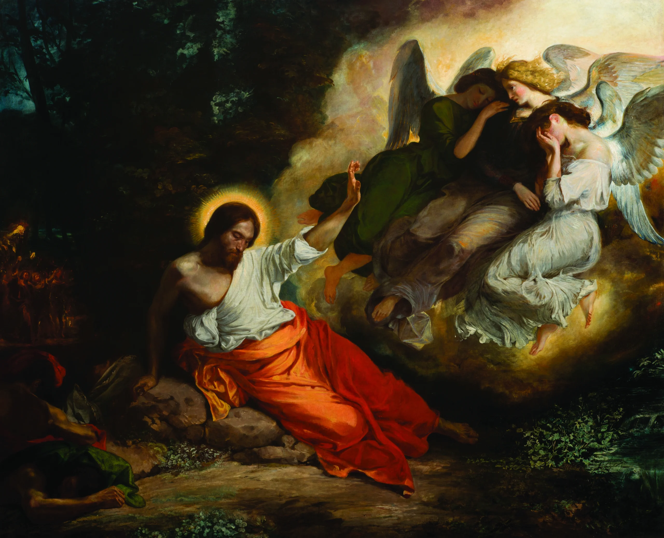 Delacroix, Le Christ au jardin des Oliviers